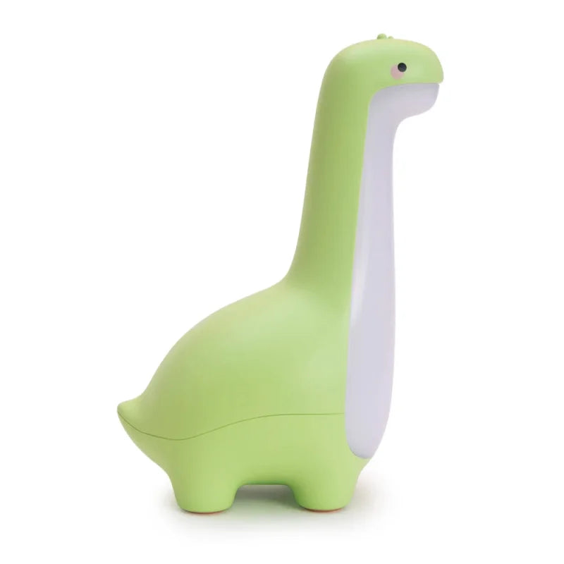 Luminária Infantil Cabeceira Dinossauro Verde Lenogue