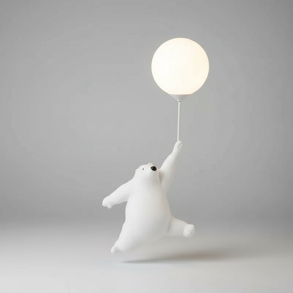 Luminária Infantil Arandela Moderna Lenogue Branco Direita