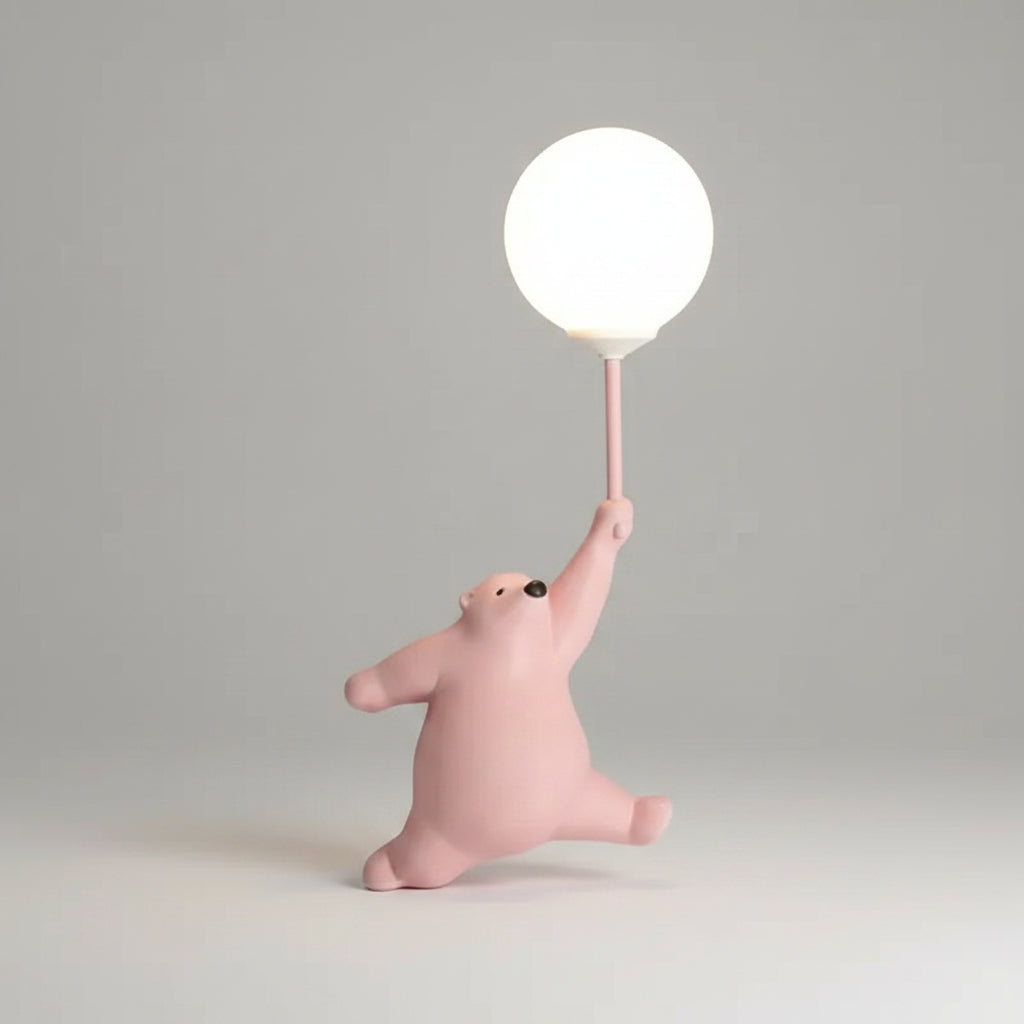 Luminária Infantil Arandela Moderna Lenogue Rosa Direita