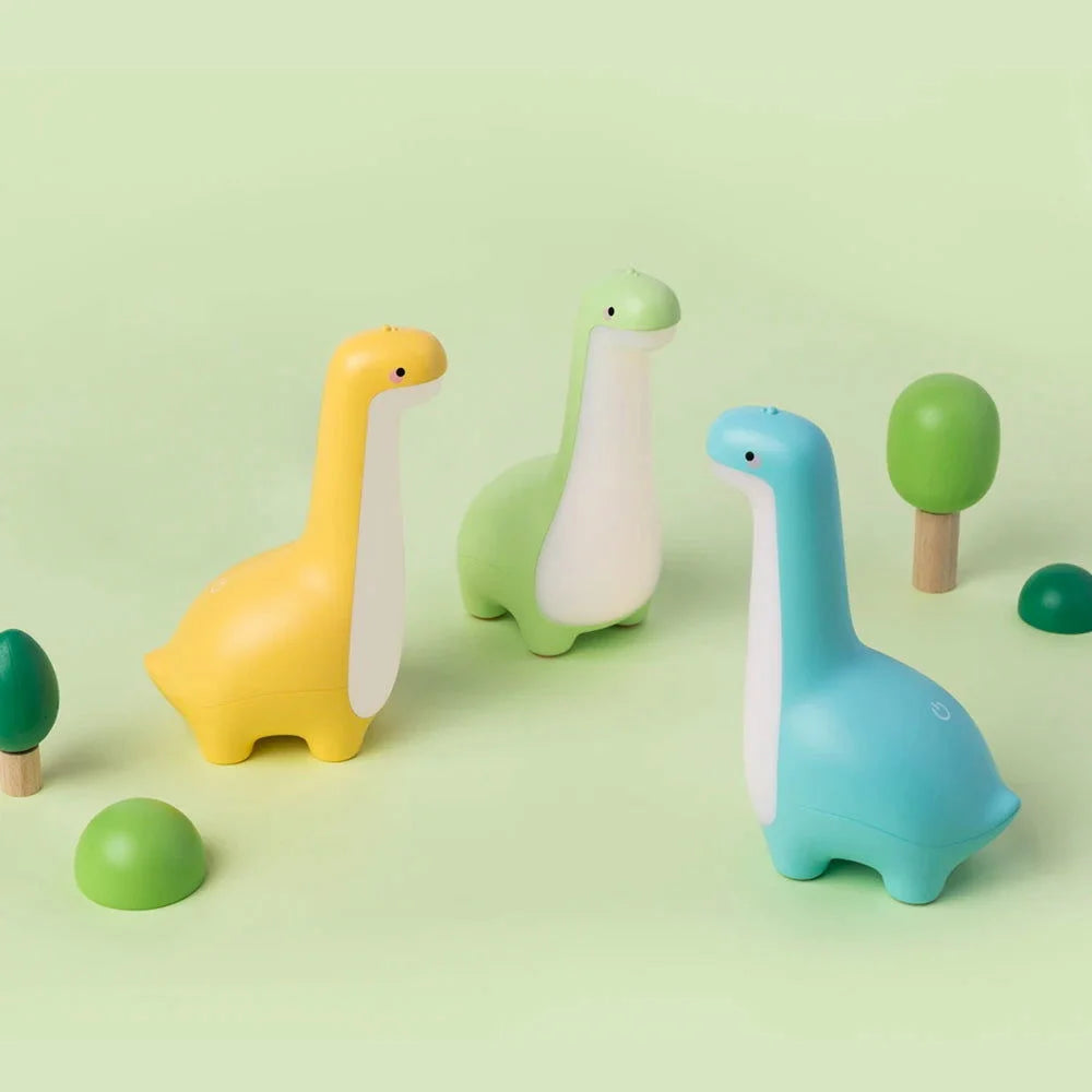 Luminária Infantil Cabeceira Dinossauro Lenogue
