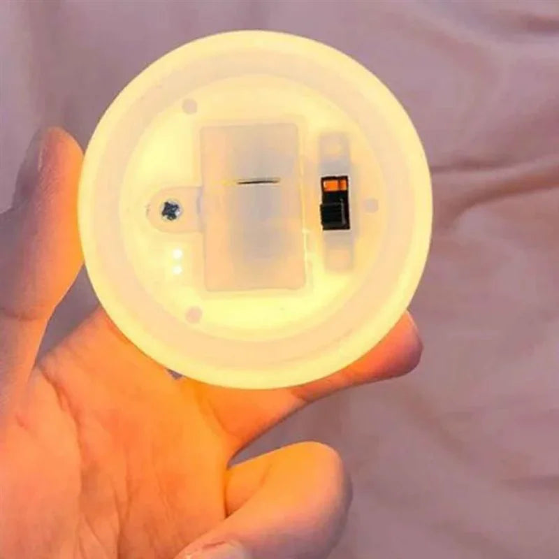 Luminária Infantil Led 3d Concha Amarela Lenogue