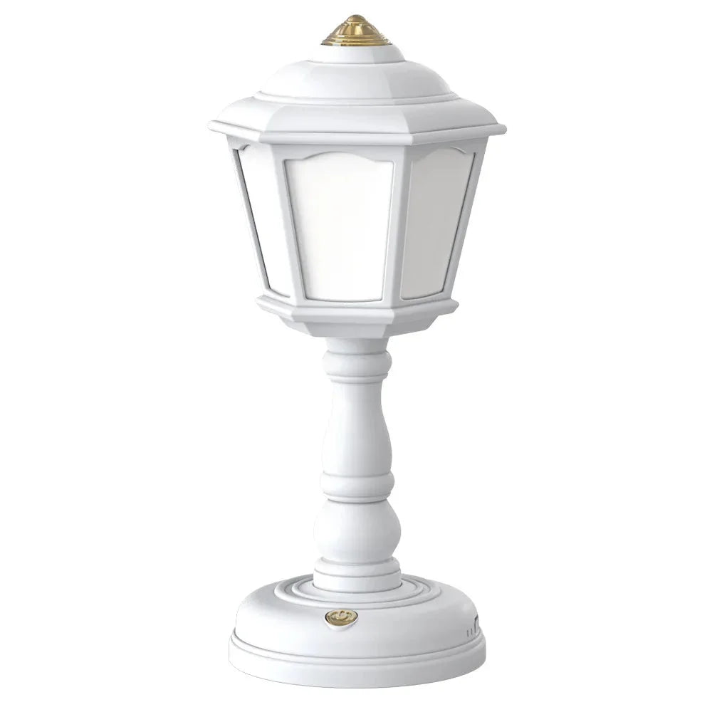 Luminária Infantil Mesa Retrô Lenogue Branco