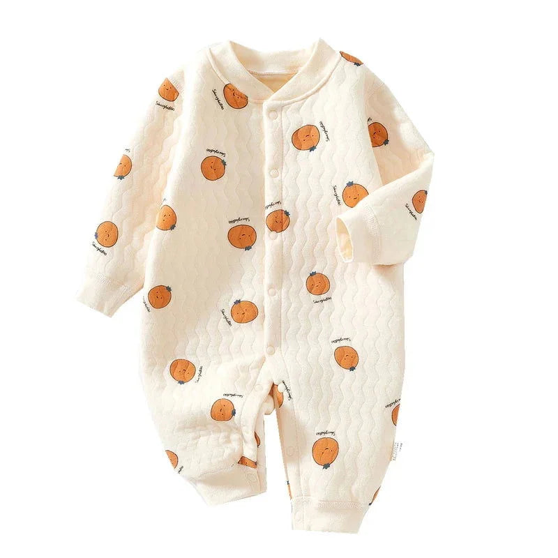 Macacão Infantil Baby Algodão Azul Lenogue