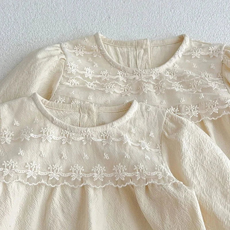 Macacão Romper Infantil Catarina Floral Lenogue