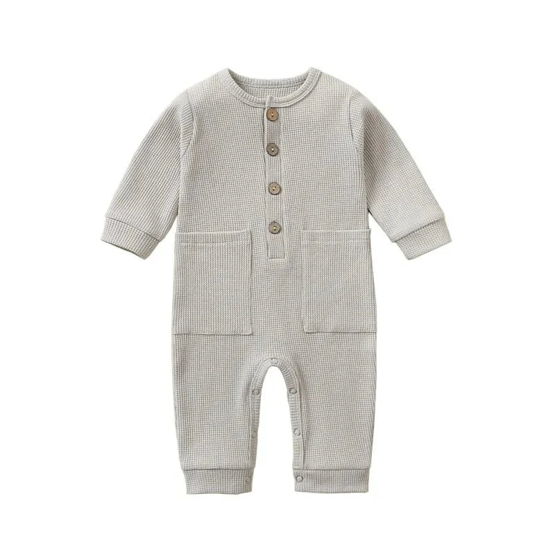 Macacão Infantil Casual Listrado Lenogue
