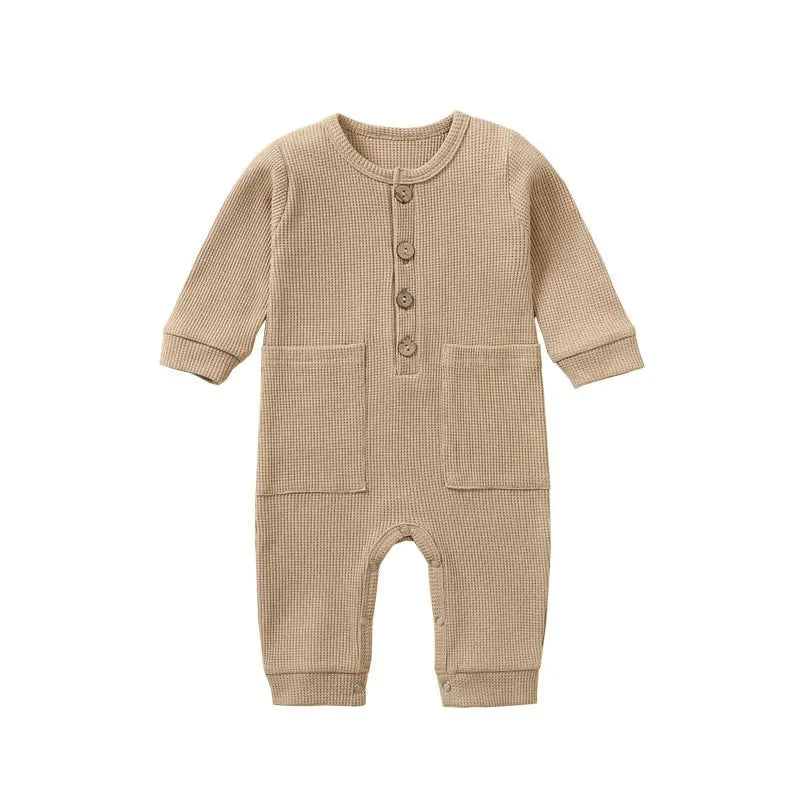 Macacão Infantil Casual Listrado Lenogue