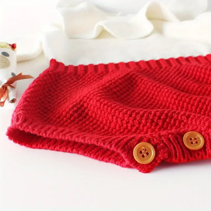 Macacão Romper Infantil Tricot Azul Lenogue