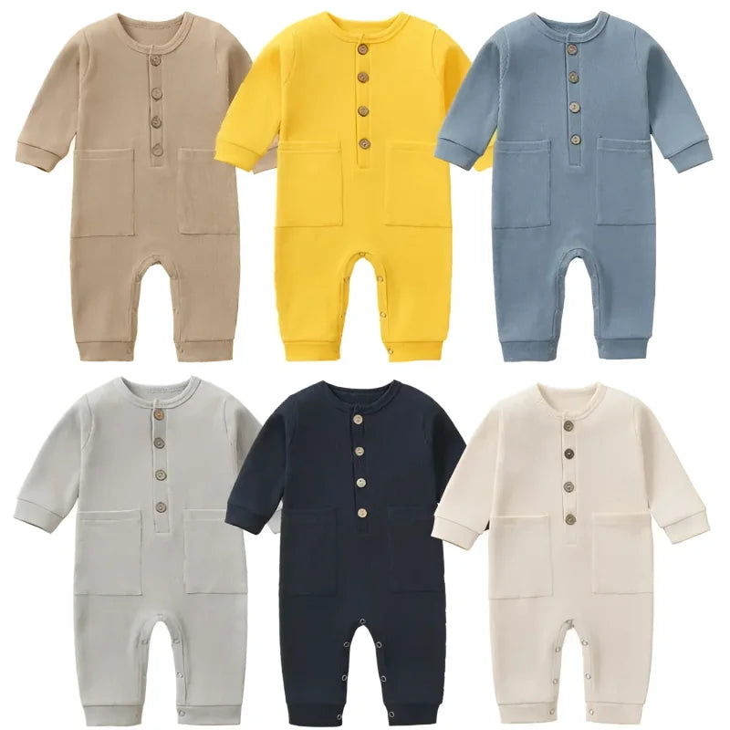 Macacão Luxuoso Casual Lenogue para Bebês de a 12 Meses