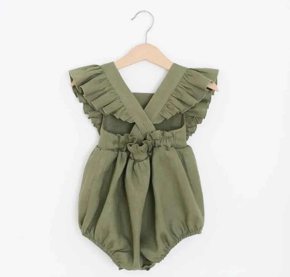 Macacão Romper Infantil Gaia Lenogue