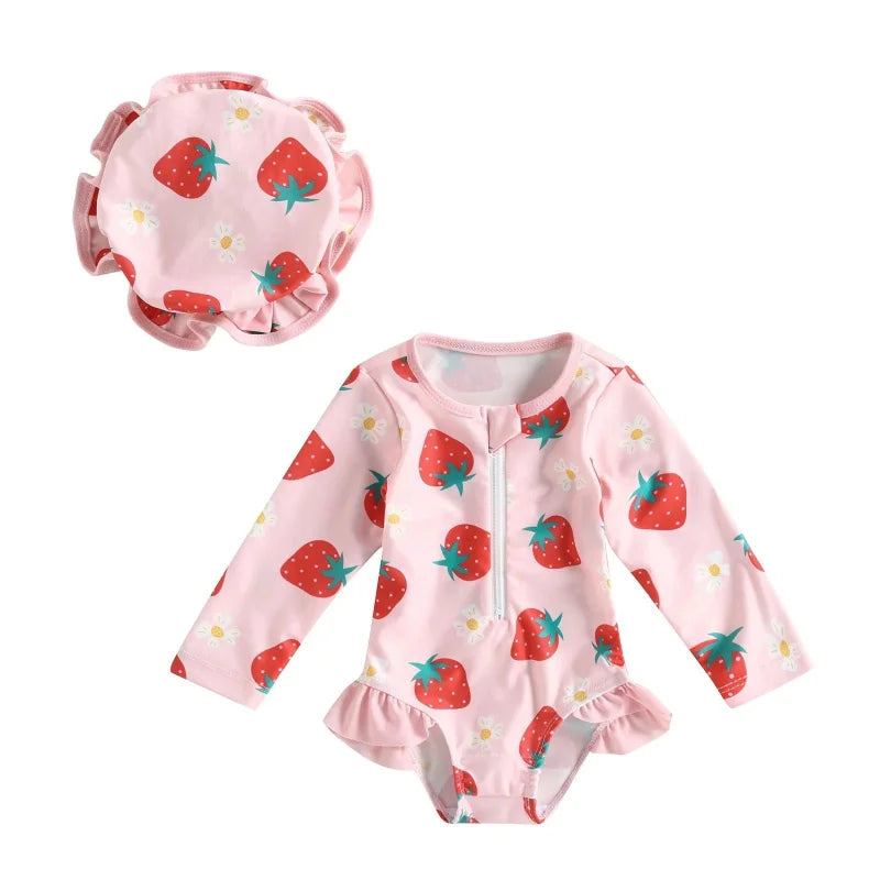 Maiô Infantil Feminino Alice Azul Lenogue