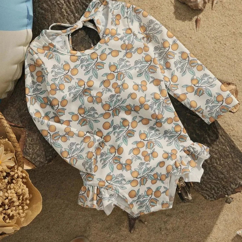 Maiô Infantil Feminino Charlotte Vermelho Lenogue Branco / 6-12 Meses