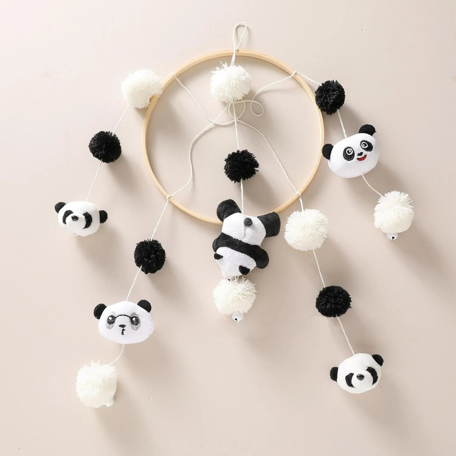 Mobile Infantil para Berço Panda Lenogue