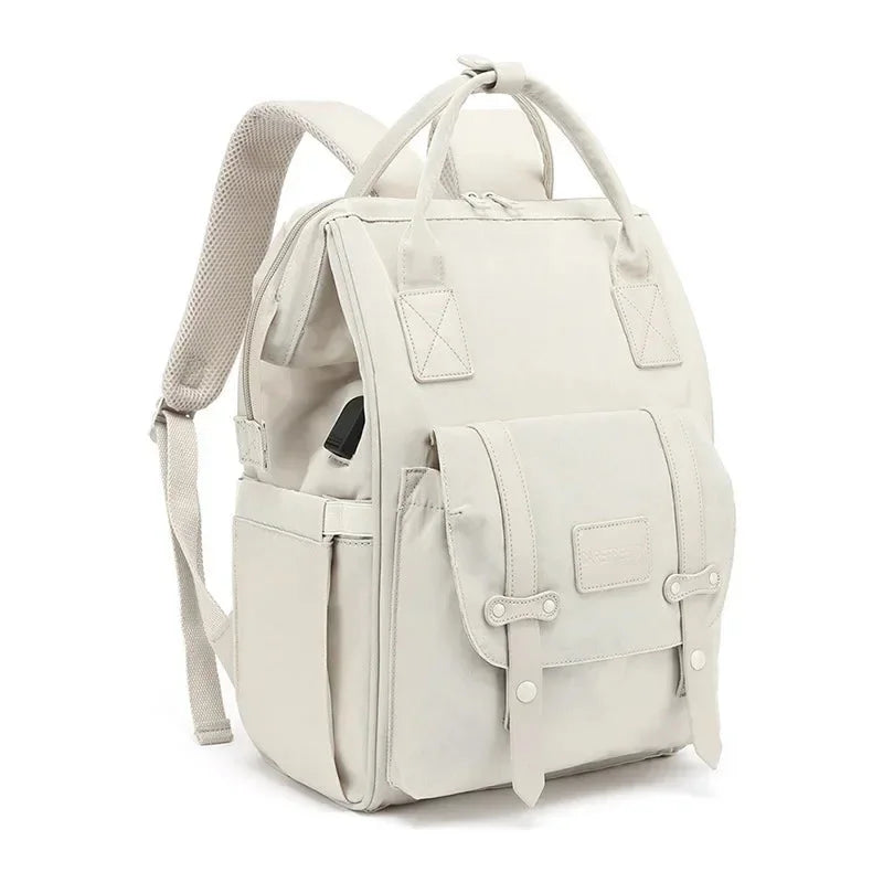 Mochila de Maternidade Infantil Impermeável Preta Lenogue para Pais Práticos