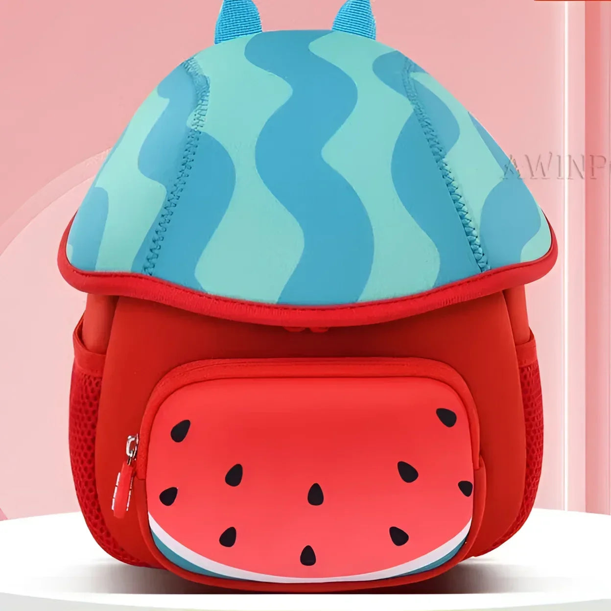 Mochilinha Infantil com Estampa 3d Lúdico Lenogue Vermelho