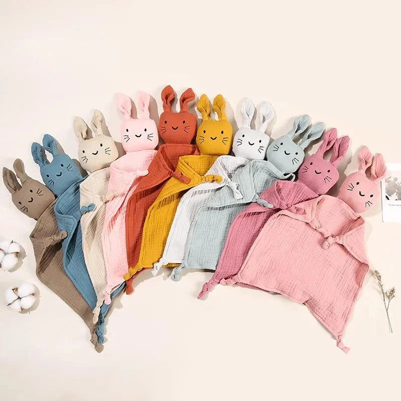 Naninha Aconchegante Rabbit Lenogue para Bebê Confortável