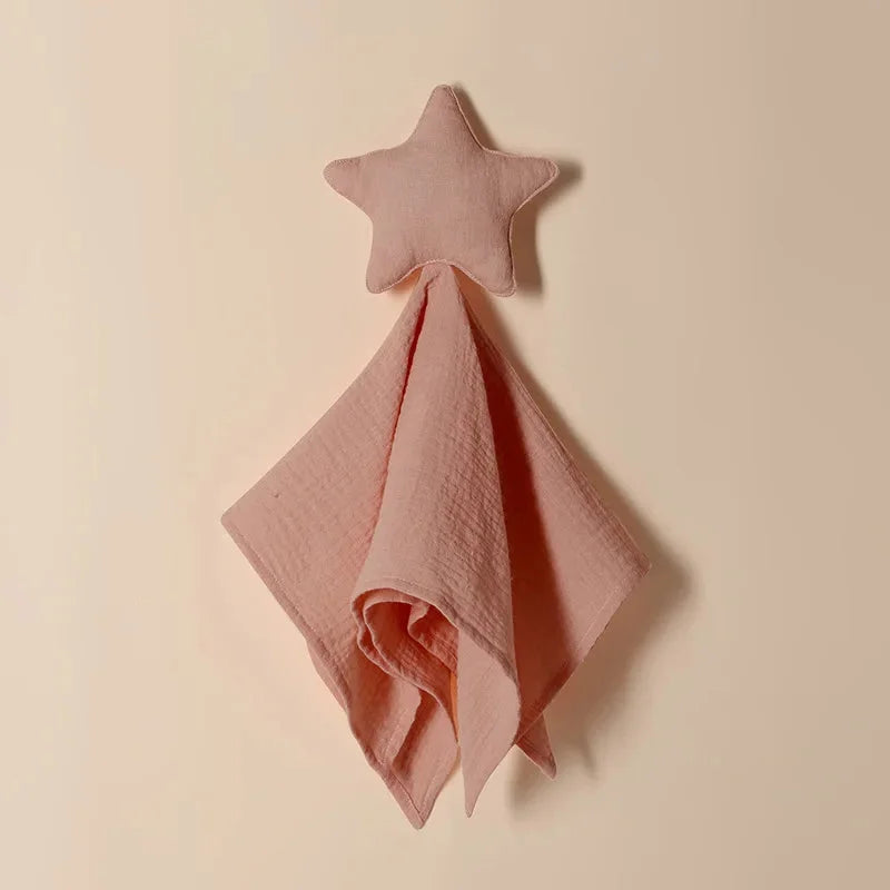 Naninha Infantil Moon e Star Azul Lenogue Estrela Rosa Escuro