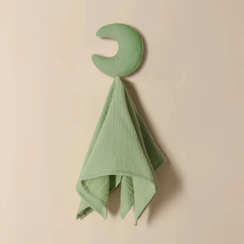 Naninha Infantil Moon e Star Azul Lenogue Lua Verde