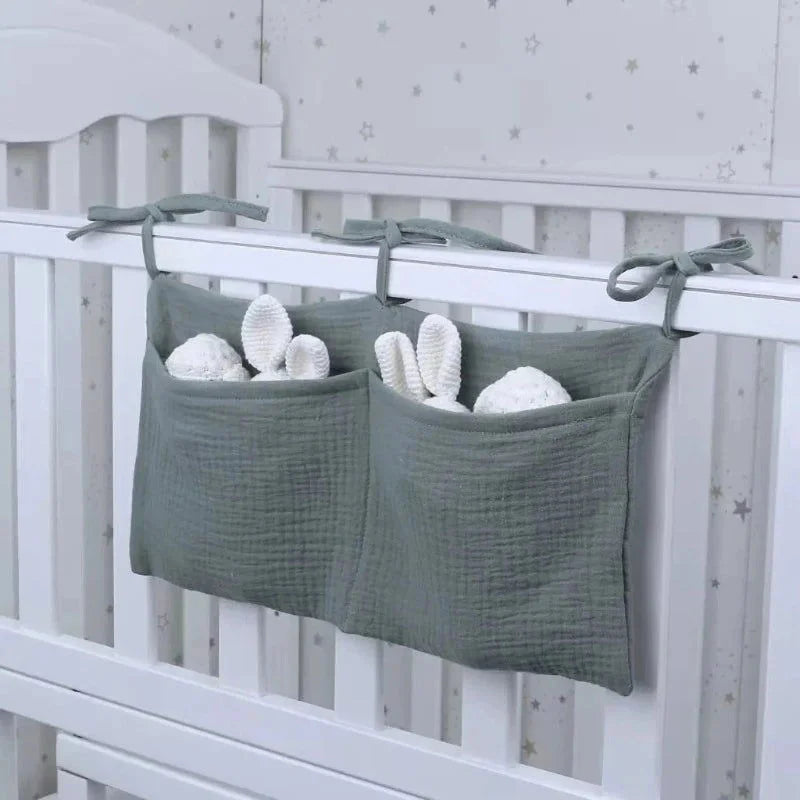 Organizador Infantil Berço Portátil Cinza Lenogue Verde