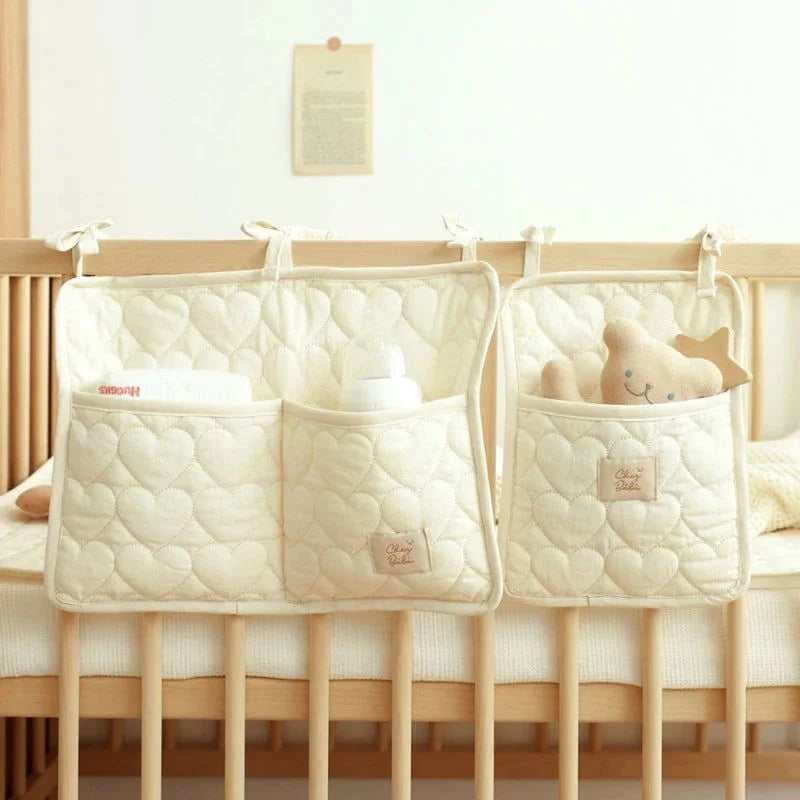 Organizador Infantil Portátil Fraldas e Mamadeiras Lenogue Mod. 01 - Branco / 1 Peça