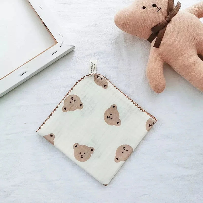 Paninho Infantil Boca Musselina Algodão Branco Lenogue Teddy