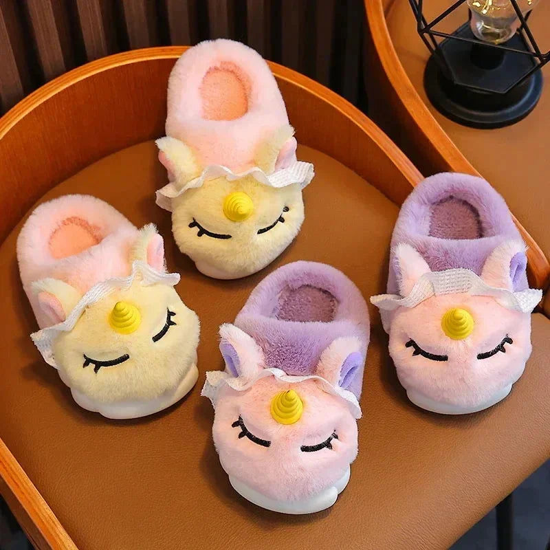 Pantufa Infantil Unicórnio Lenogue