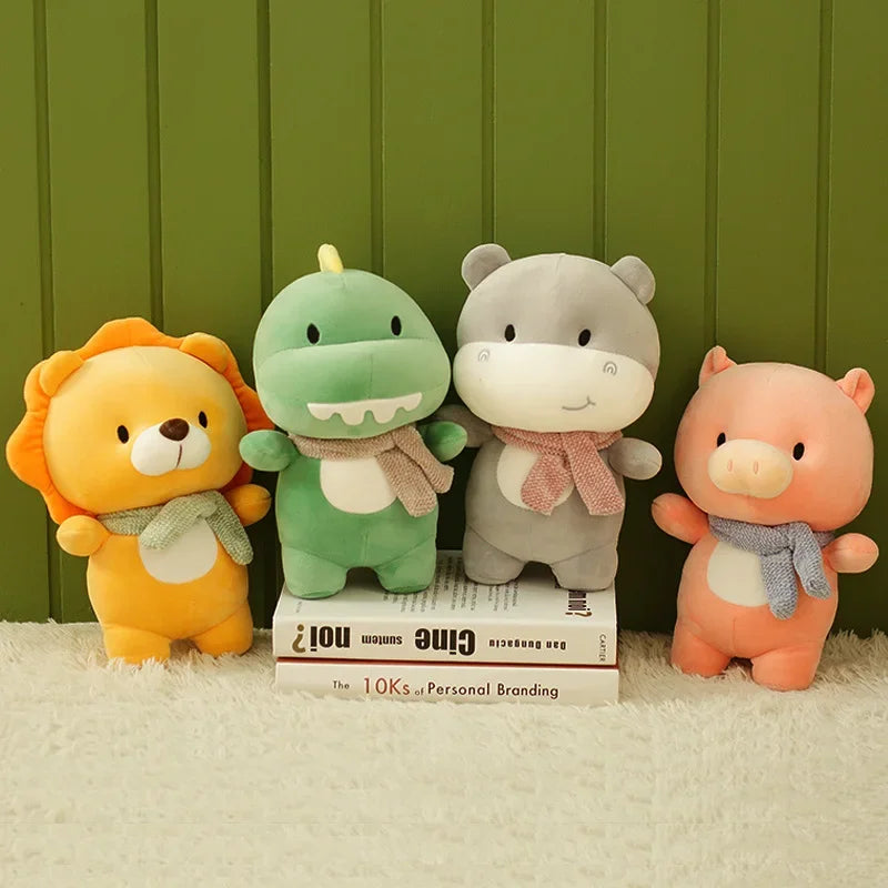 Pelúcia Infantil Animais Diversos com Design Macio Lenogue