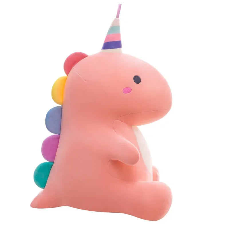 Pelúcia Infantil Dinossauro Almofada de Dormir Modelo Lenogue