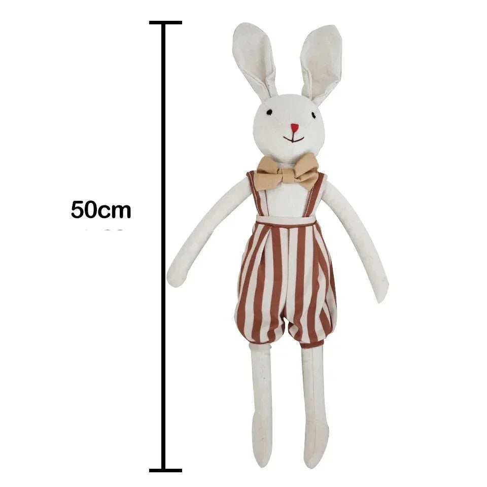 Pelúcia Infantil Little Bunny Branca Lenogue Coelho / 31 x 50cm