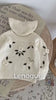 Blusa Infantil Feminina Tricot Lilly Bege Lenogue