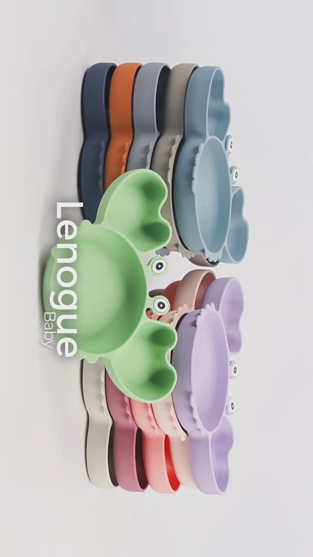 Kit Infantil Introdução Alimentar Caranguejo Lenogue