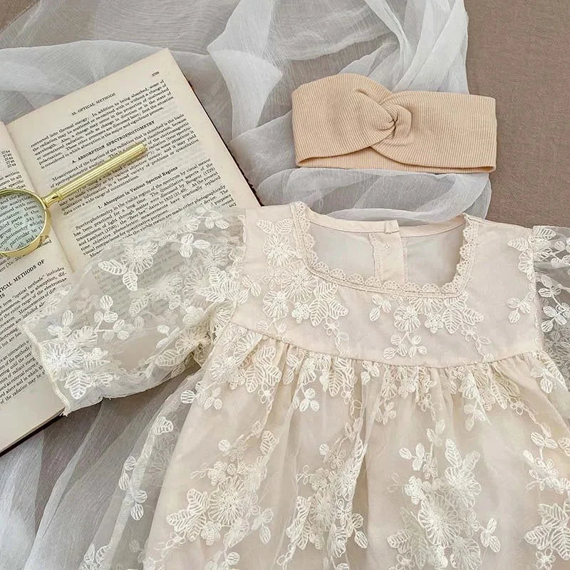 Macacão Romper Infantil Joaquina Floral Lenogue