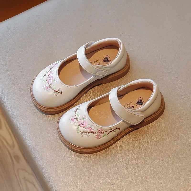 Sandália Infantil Feminina Flora Rosa Lenogue
