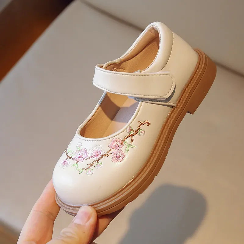 Sandália Infantil Feminina Flora Rosa Lenogue