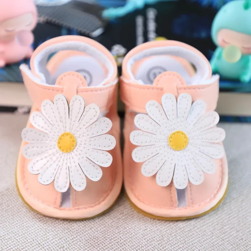 Sandália Infantil Feminina Miss Daisy Rosa Lenogue