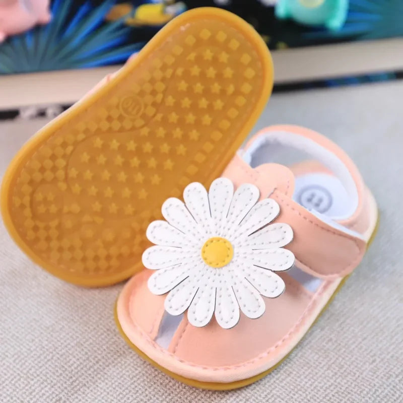 Sandália Infantil Feminina Miss Daisy Rosa Lenogue para Crianças Elegante Miss