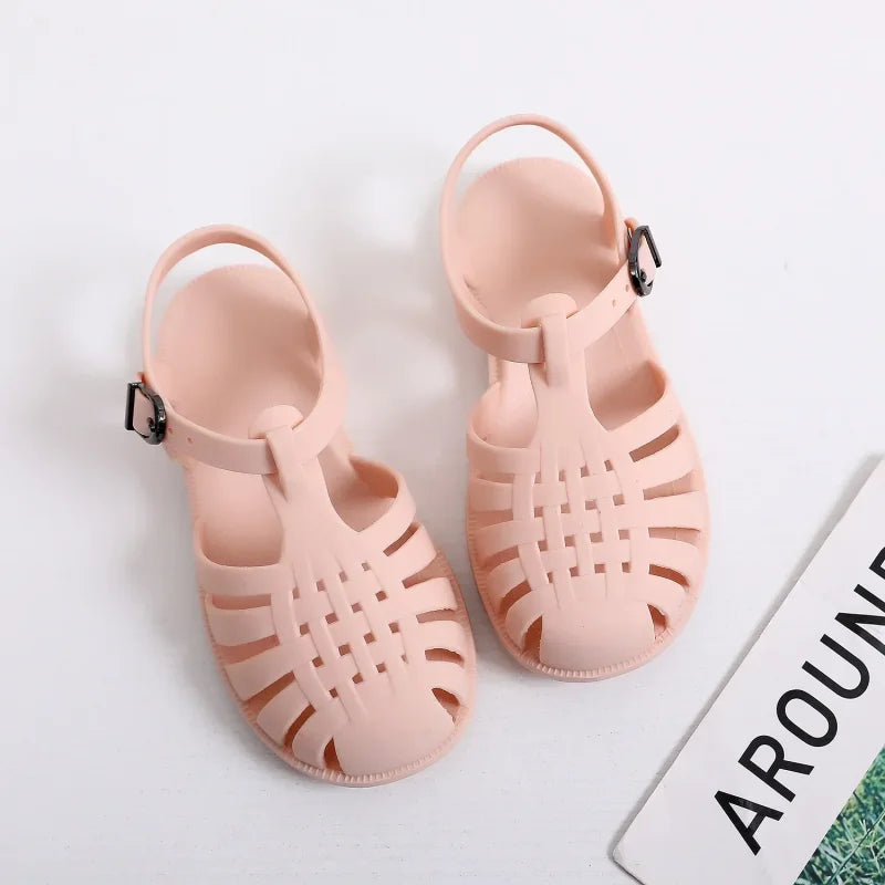 Sandália Infantil Feminina éowyn Marrom Lenogue Rosa / 22 (palmilha 14.0cm)
