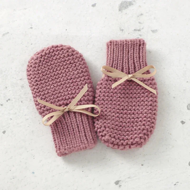 Sapatinho Infantil Tricot Luva Laço Borboleta Fleur Lenogue