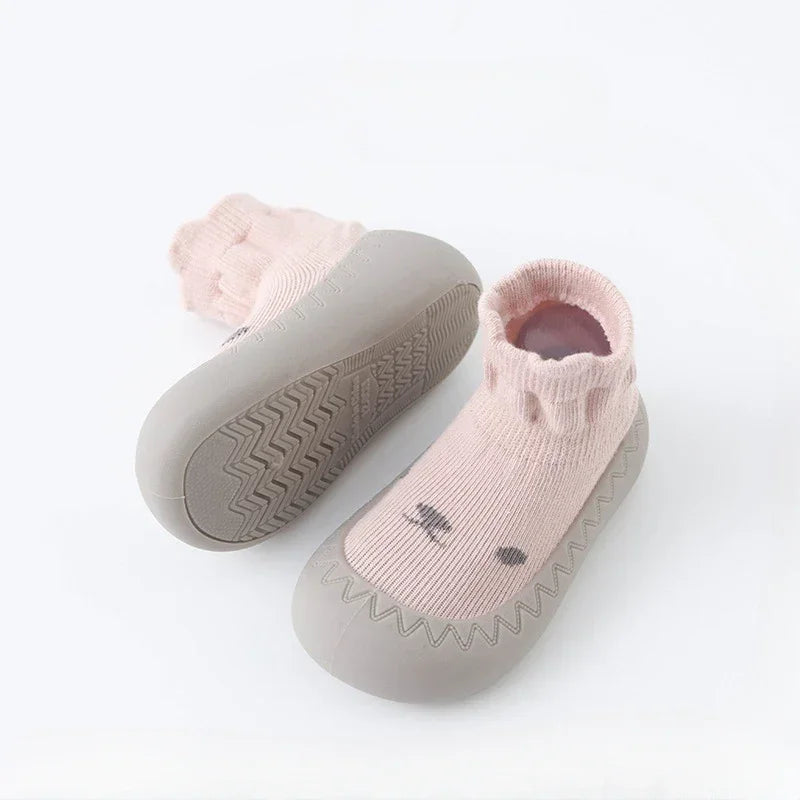 Sapatinho Infantil Meia para Bebês Azul Lenogue Rosa / 20 (0-6 Meses)