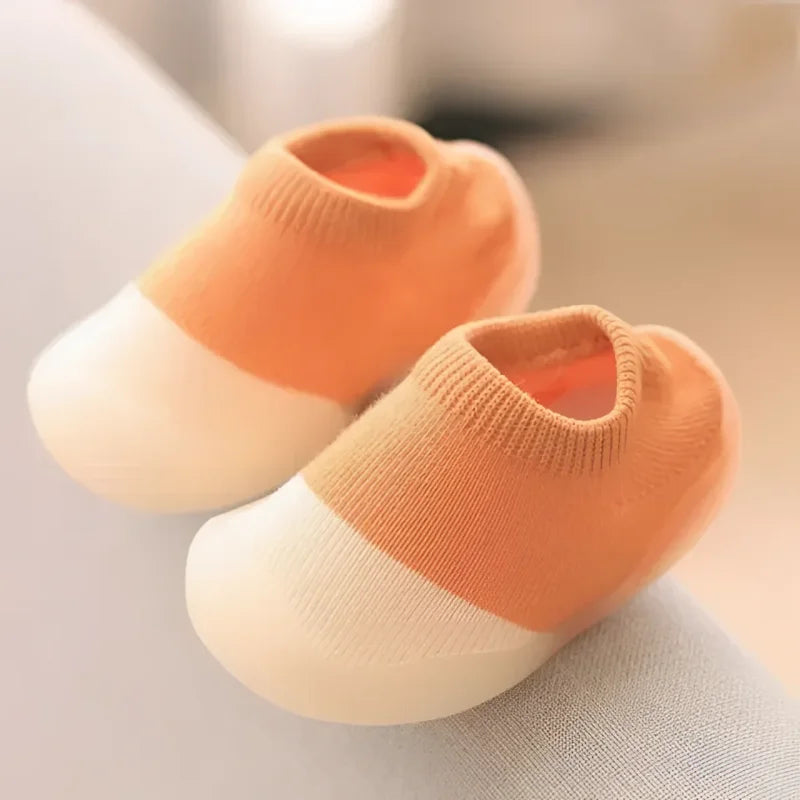 Sapatinhos Infantil Primeiros Passos Cute Steps Lenogue Laranja / 17-18