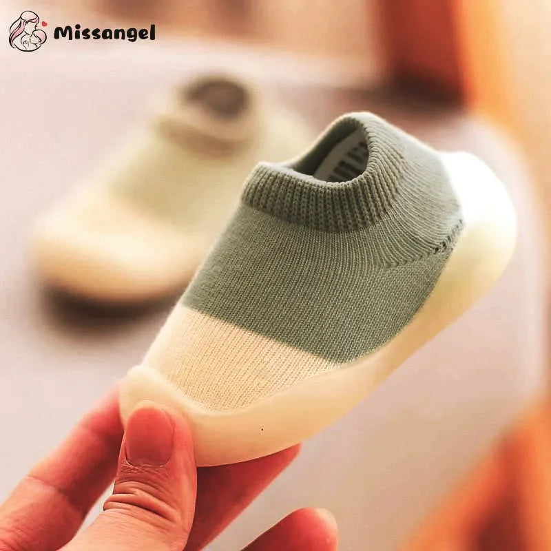 Sapatinhos Infantil Primeiros Passos Cute Steps Lenogue Verde / 17-18