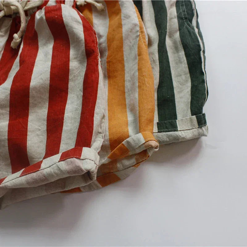 Shorts Infantil Pippó Vermelho Lenogue