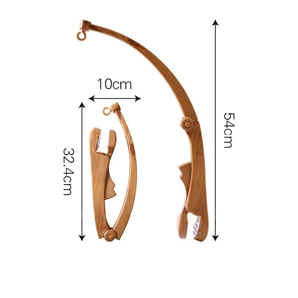 Suporte Mobile Infantil Madeira Natural Lenogue Marrom