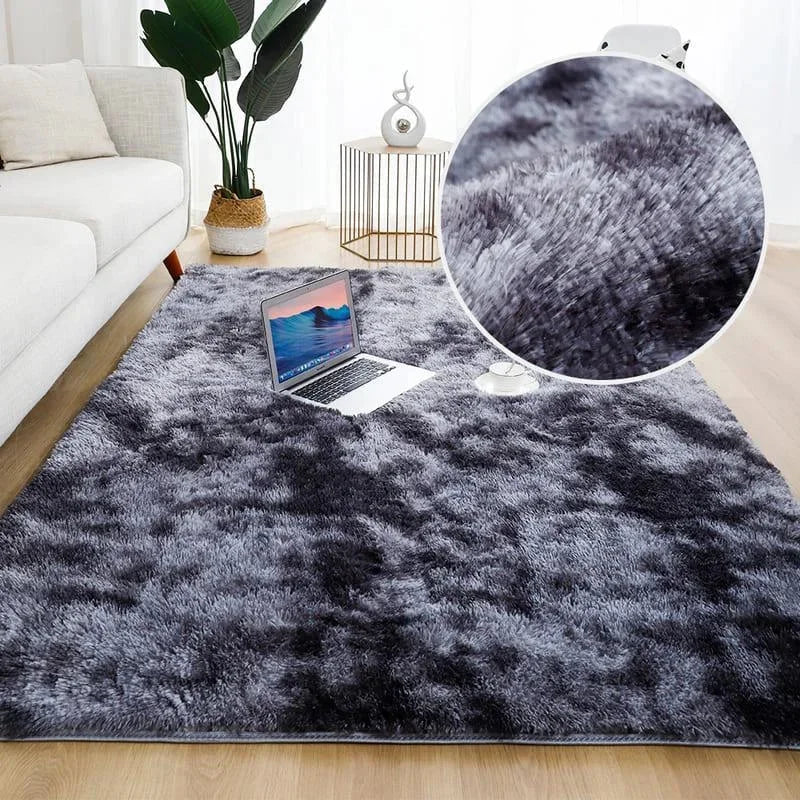 Tapete Infantil Felpudo Cinza Escuro Lenogue 60cm x 120cm