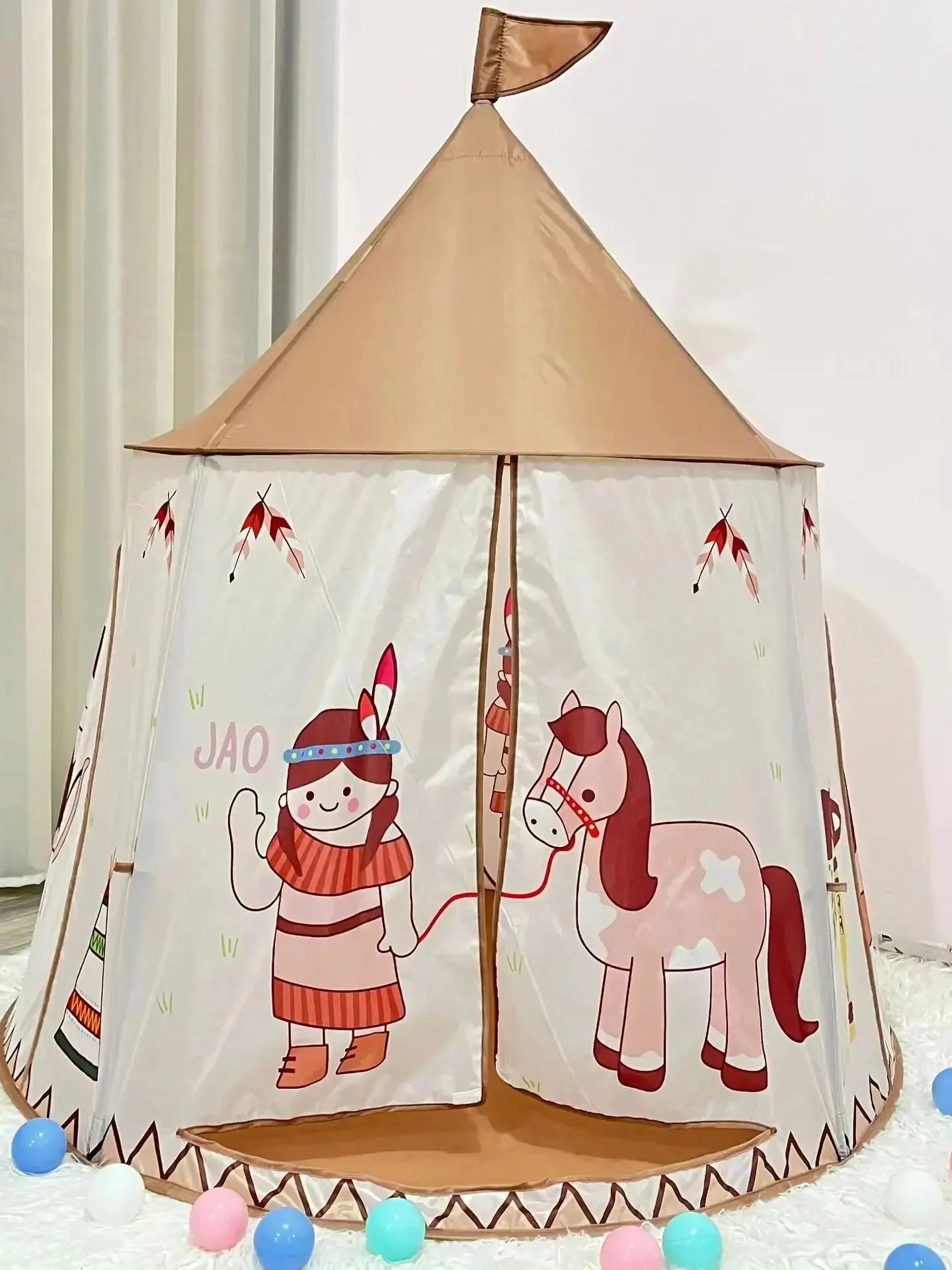 Tenda Infantil Casa de Brincar Portátil Lenogue