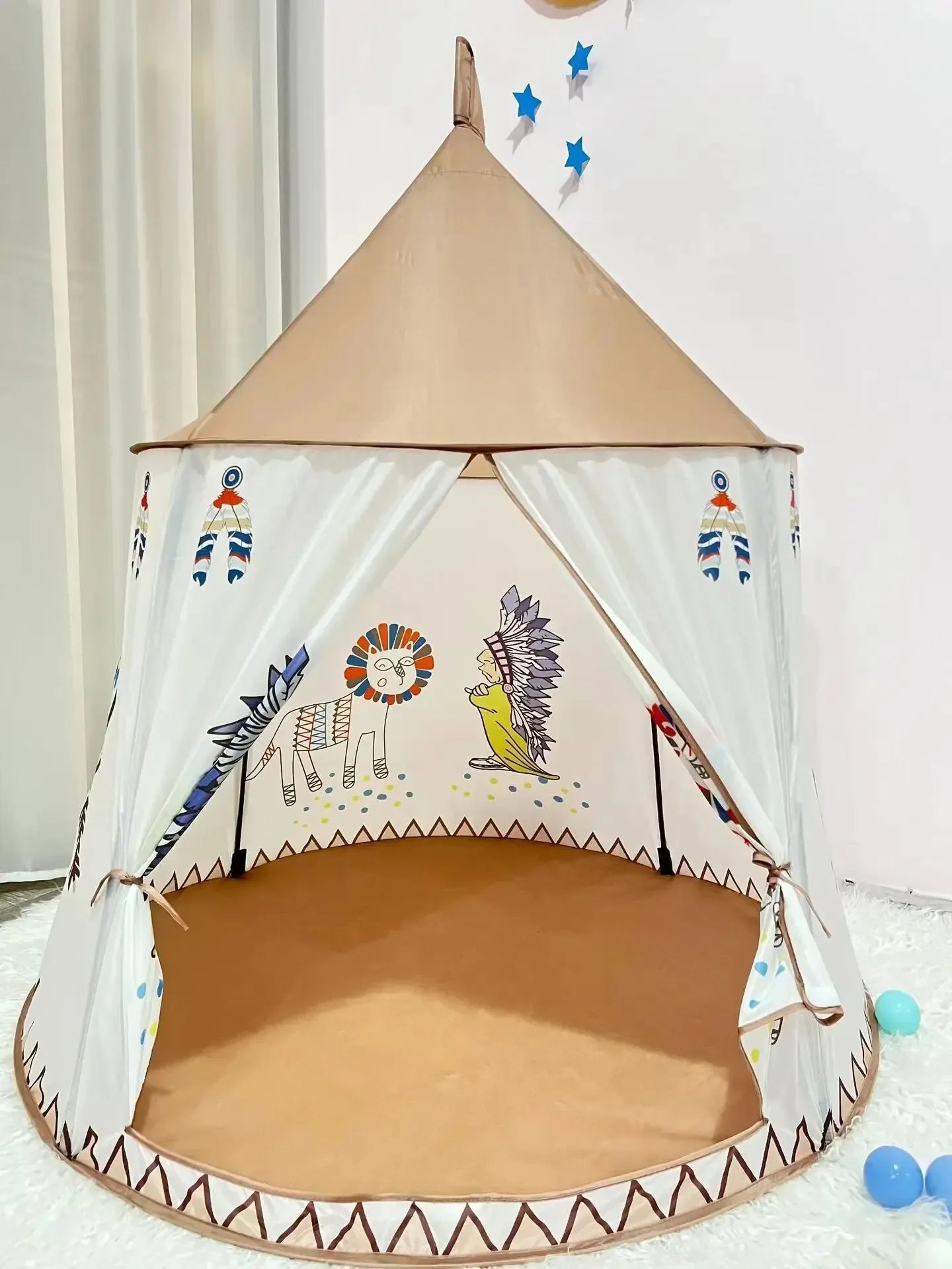 Tenda Infantil Casa de Brincar Portátil Lenogue