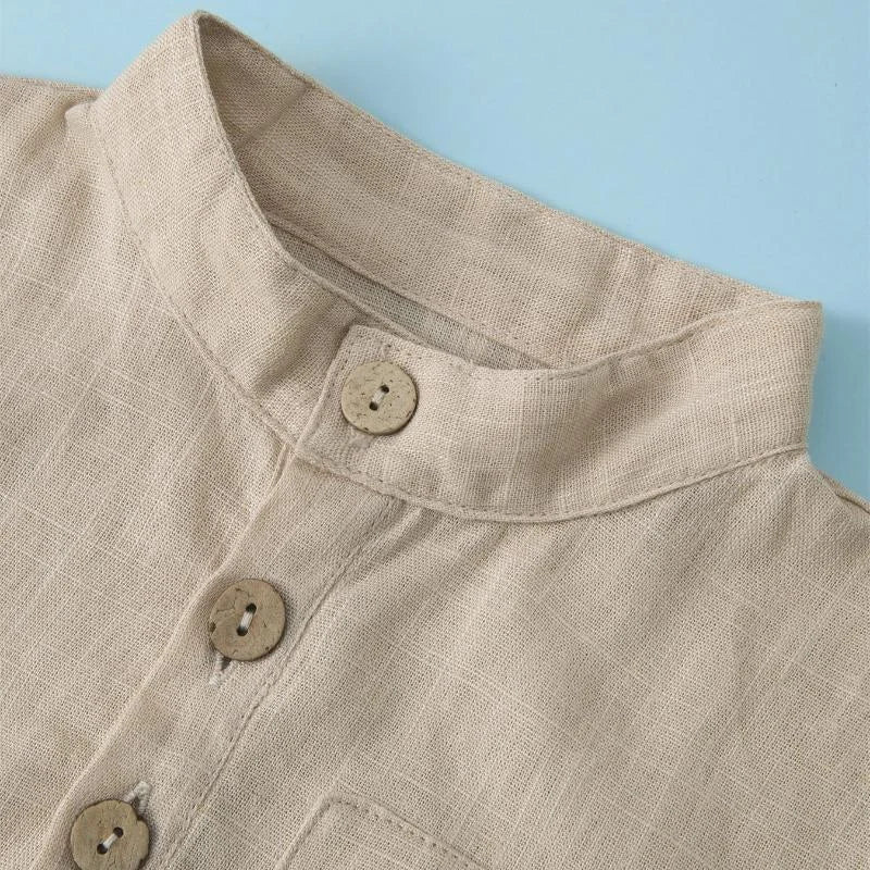 Tshirt Elegante Simon para Menino em Algodão Confortável e Respirável