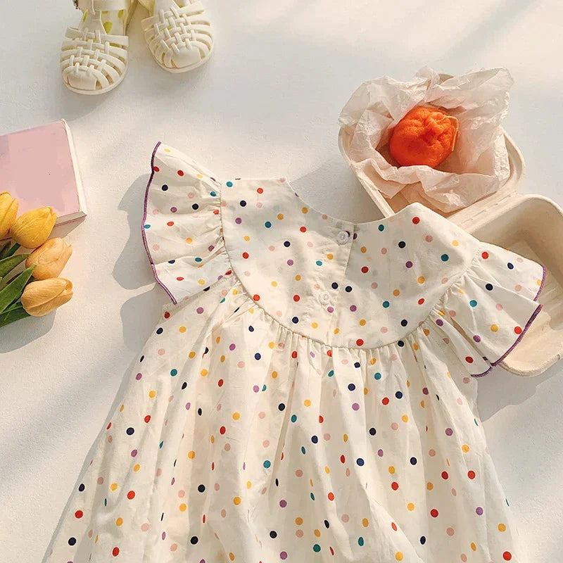 Vestido Infantil Feminino Margot Verde Lenogue