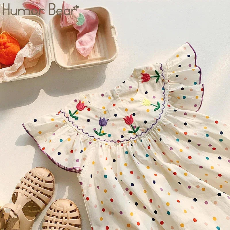 Vestido Infantil Feminino Margot Verde Lenogue