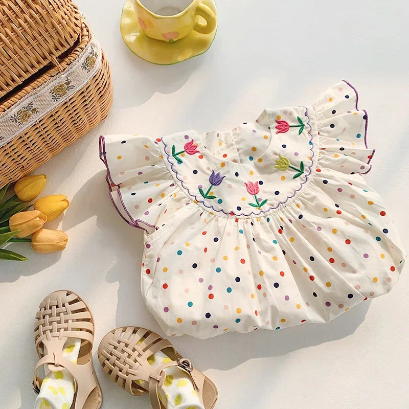 Vestido Infantil Feminino Margot Verde Lenogue