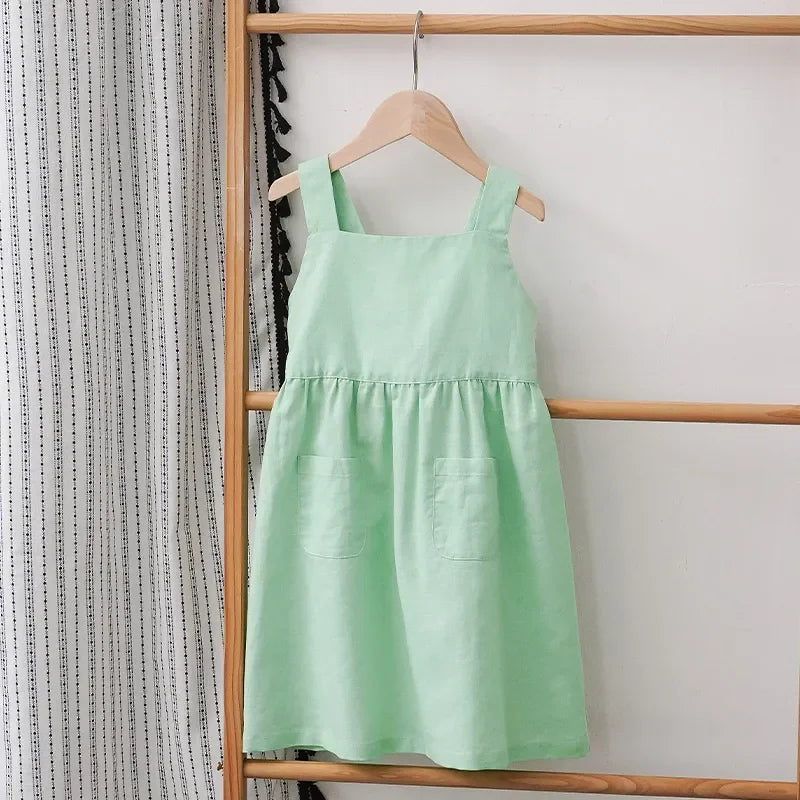 Vestido Infantil Feminino Maria Beatriz Rosa Lenogue